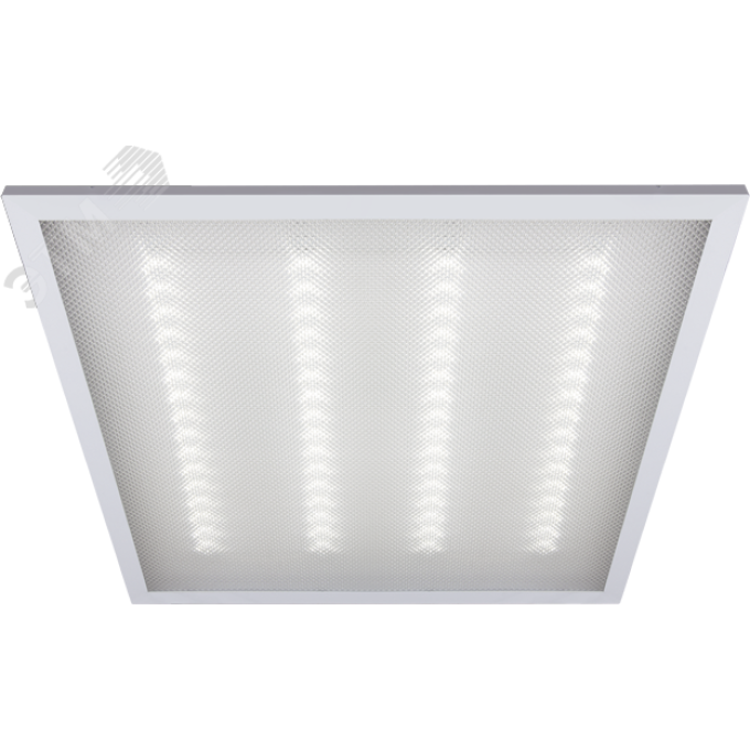 Светильник светодиодный JAZZWAY ДВО-36Вт 4000К 3000Лм 595xх595х19mm, призма, ФАZA 5033856B